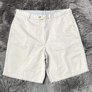 Kirkland | Men's Pima Cotton Twill Short | Cream | Size 36